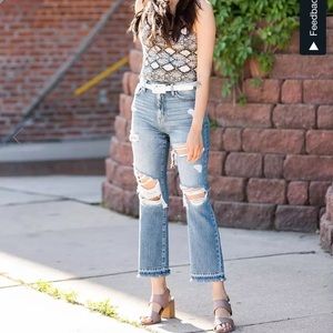 Kancan Ultra high waisted jeans